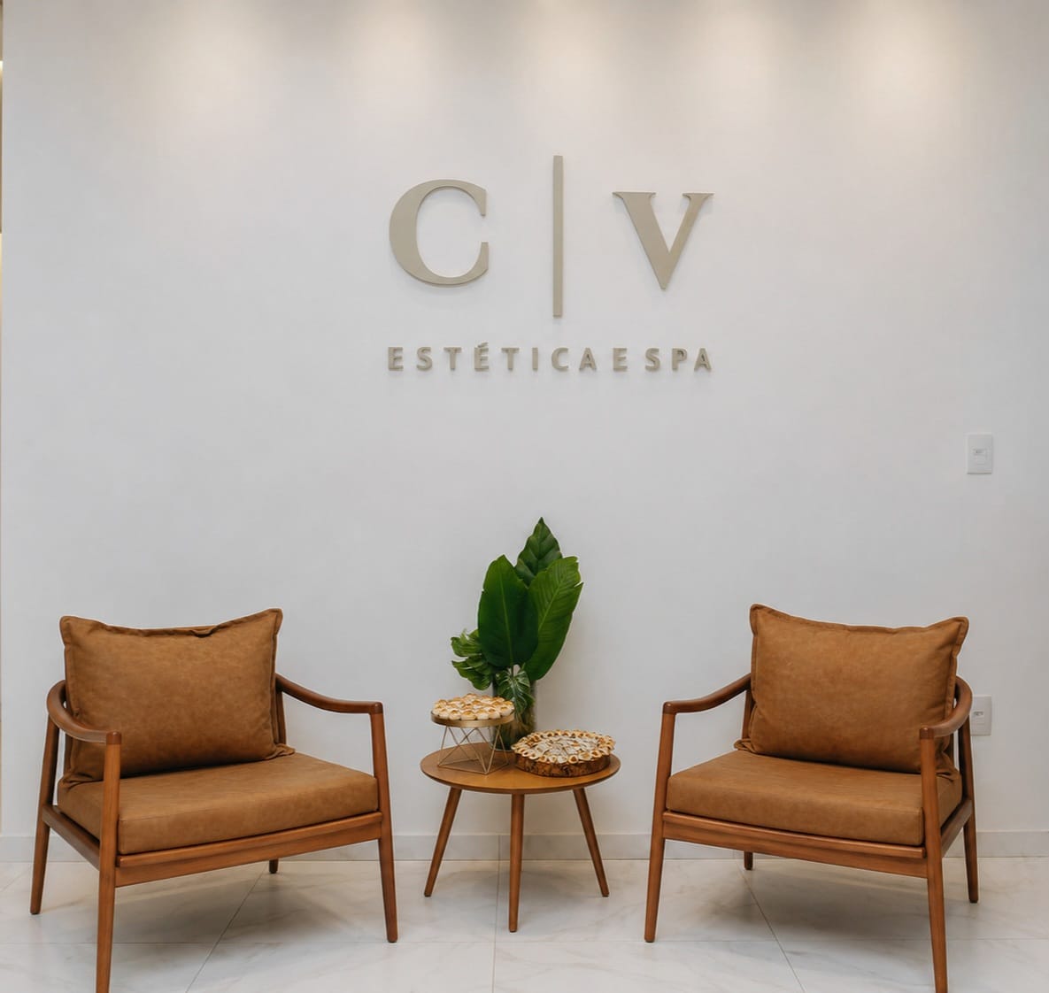 Ambiente da CV Estética e Spa